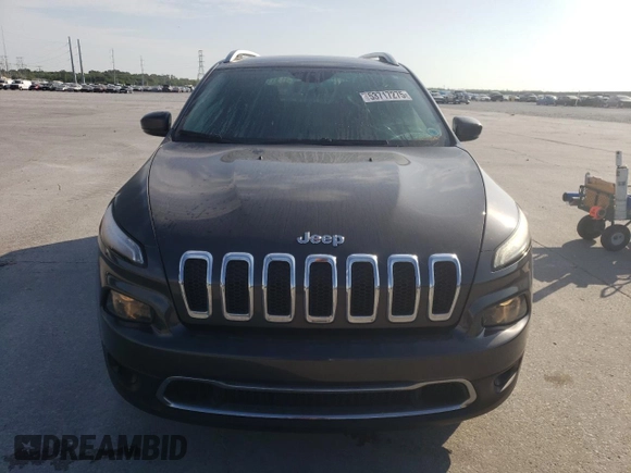 2016 Jeep Cherokee Limited with VIN 1C4PJLDS3GW320252, listed as a Copart auction lot 53717275 with 56,793 mi miles and Salvage title. Bid and sale history available at DreamBid. Image 5.