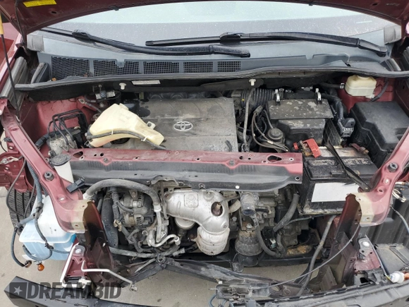 2015 Toyota Sienna L with VIN 5TDZK3DC5FS634370, listed as a Copart auction lot 63488005 with 115,815 mi miles and Salvage title. Bid and sale history available at DreamBid. Image 12.
