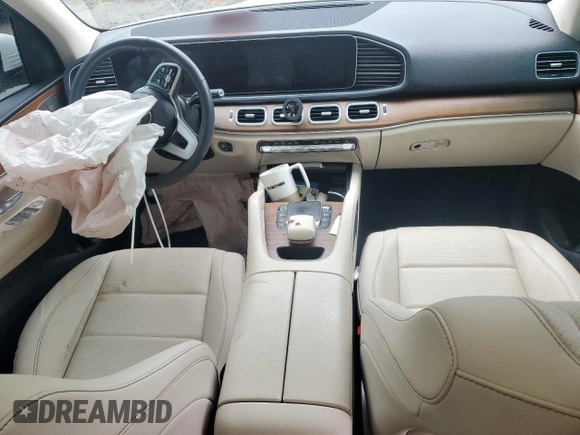 2022 Mercedes-Benz GLE 350 with VIN 4JGFB4JB6NA662836, listed as a Copart auction lot 58397305 with 80,763 mi miles and Salvage title. Bid and sale history available at DreamBid. Image 8.