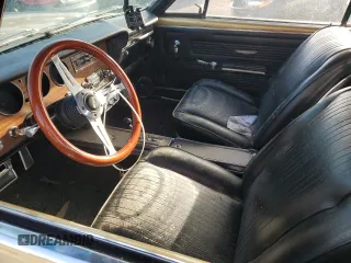 1967 Pontiac GTO z VIN 242177P108834, wystawiony jako Copart lot #74698414 z przebiegiem 230 374 mil mil oraz Szkoda całkowita • Salvage title. Historia ofert i sprzedaży dostępna na DreamBid. Obrazek 7.