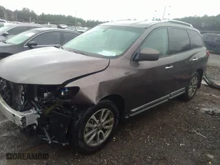 2016 Nissan Pathfinder S with VIN 5N1AR2MN2GC606299, listed as a IAAI auction lot 38882064 with 187,191 mi miles. Bid and sale history available at carsss.com. Image 22.