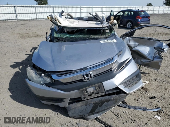 2016 Honda Civic Sedan LX with VIN 19XFC2F56GE250974, listed as a Copart auction lot 54526295 with Not Provided miles and Salvage Title. Bid and sale history available at carsss.com. Image 5.