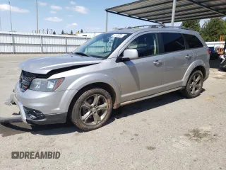 2017 Dodge Journey Crossroad Plus z VIN 3C4PDCGG2HT532629, wystawiony jako Copart lot #54766015 z przebiegiem 167 764 mil mil oraz Szkoda całkowita • Salvage title. Historia ofert i sprzedaży dostępna na DreamBid. Obrazek 1.