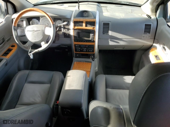 2007 Chrysler Aspen Limited with VIN 1A8HW58207F527587, listed as a Copart auction lot 80081074 with 0 mi miles and Salvage Title. Bid and sale history available at carsss.com. Image 8.