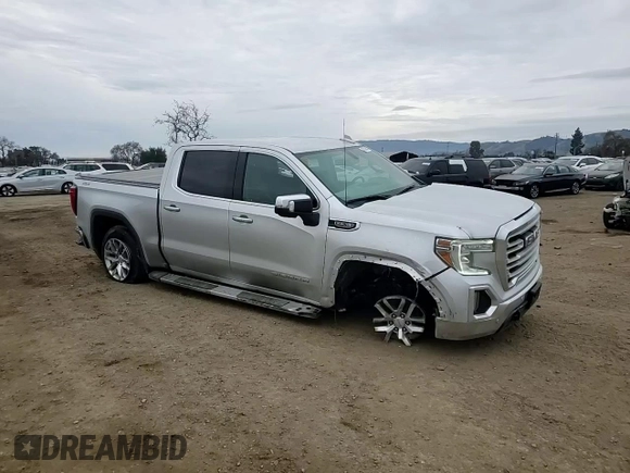 2021 GMC Sierra 1500 SLT z VIN 3GTU9DED6MG249205, wystawiony jako Copart lot #43583845 z przebiegiem 33 053 mil mil oraz Szkoda całkowita • Salvage title. Historia ofert i sprzedaży dostępna na DreamBid. Obrazek 11.