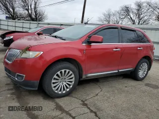 2011 Lincoln MKX with VIN 2LMDJ8JK8BBJ13614, listed as a Copart auction lot 49722575 with 161,221 mi miles and Salvage Title. Bid and sale history available at carsss.com. Image 1.