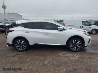 2024 Nissan Murano SL with VIN 5N1AZ2CJ5RC122290, listed as a IAAI auction lot 41565527 with 3,764 mi miles. Bid and sale history available at carsss.com. Image 13.
