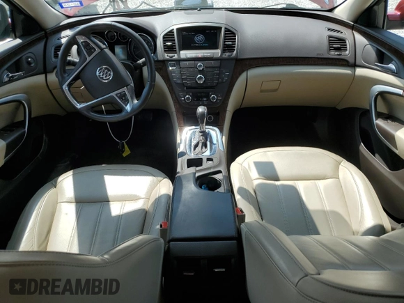 2012 Buick Regal Turbo Premium 1 with VIN 2G4GS5EV3C9215467, listed as a Copart auction lot 71588344 with 87,090 mi miles and Salvage Title. Bid and sale history available at DreamBid. Image 8.