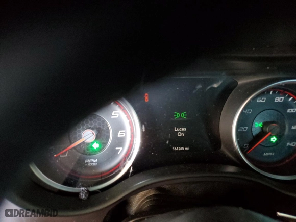 2015 Dodge Charger SE with VIN 2C3CDXBG5FH725994, listed as a Copart auction lot 52629115 with 161,265 mi miles and Salvage Title. Bid and sale history available at carsss.com. Image 9.