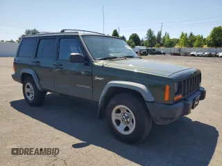 1998 Jeep Cherokee Sport with VIN 1J4FJ68S5WL108020, listed as a Copart auction lot 60150655 with 290,595 mi miles and Salvage title. Bid and sale history available at DreamBid. Image 4.
