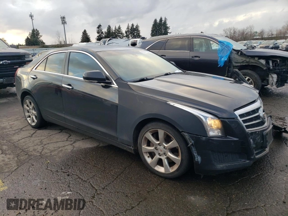 2013 Cadillac ATS Luxury with VIN 1G6AH5R36D0140439, listed as a Copart auction lot 85377064 with 169,253 mi miles and Salvage Title. Bid and sale history available at carsss.com. Image 4.