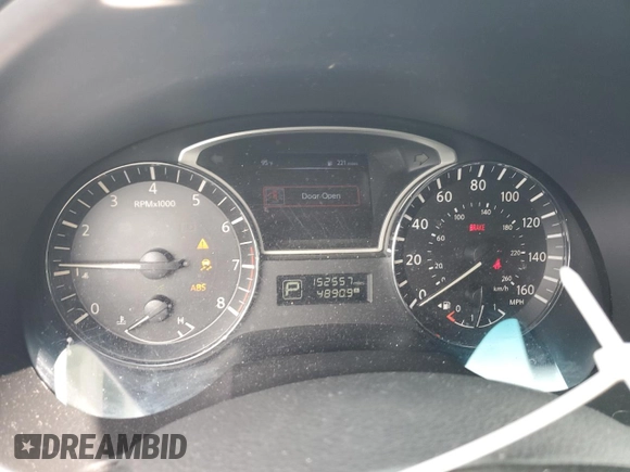 2015 Nissan Altima 2.5 with VIN 1N4AL3AP0FC200673, listed as a Copart auction lot 60158345 with 152,557 mi miles and Salvage title. Bid and sale history available at DreamBid. Image 9.