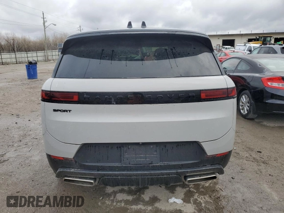 2024 Land Rover Range Rover Sport SE with VIN SAL1P9EU1RA171310, listed as a Copart auction lot 49825945 with 13,514 mi miles and Salvage title. Bid and sale history available at DreamBid. Image 6.