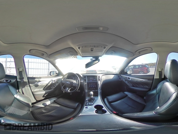 2016 Infiniti Q50 Red Sport 400 с VIN JN1FV7AR9GM451418, выставлен на аукционе Copart как лот 55156565 с пробегом 83 859 миль миль и Списание • Salvage title. История ставок и продаж доступна на DreamBid. Изображение 14.