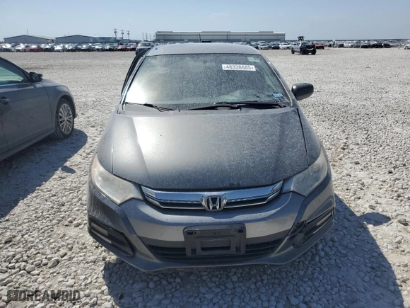 2012 Honda Insight with VIN JHMZE2H37CS002872, listed as a Copart auction lot 48338685 with 0 mi miles and Salvage Title. Bid and sale history available at carsss.com. Image 5.