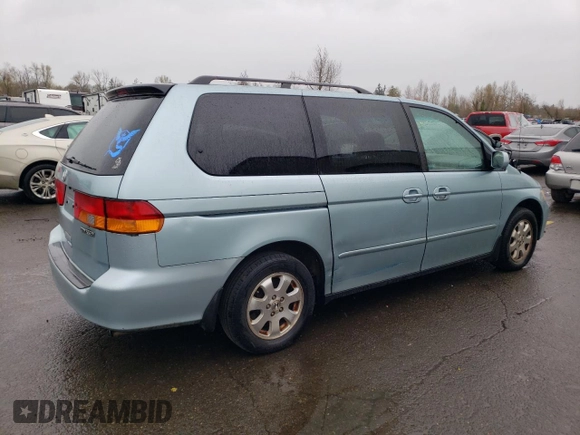 2004 Honda Odyssey EX with VIN 5FNRL18634B015984, listed as a Copart auction lot 48717675 with 137,905 mi miles and Salvage Title. Bid and sale history available at DreamBid. Image 3.
