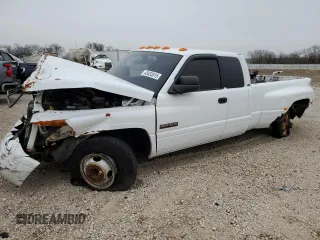 2001 Dodge Ram 3500 with VIN 1B7MC33781J536158, listed as a Copart auction lot 43433515 with 124,856 mi miles and Salvage Title. Bid and sale history available at carsss.com. Image 1.
