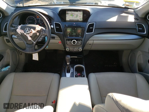 2017 Acura RDX w/Technology Pkg with VIN 5J8TB4H51HL037858, listed as a Copart auction lot 40484883 with 40,778 mi miles. Bid and sale history available at carsss.com. Image 8.
