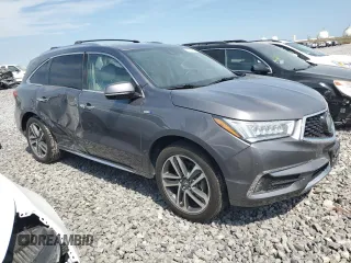 2018 Acura MDX Sport Hybrid w/Advance Pkg with VIN 5J8YD7H71JL000379, listed as a Copart auction lot 64237073 with 58,022 mi miles. Bid and sale history available at carsss.com. Image 4.
