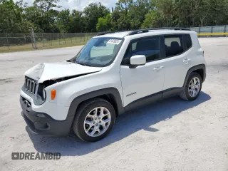 2018 Jeep Renegade Latitude z VIN ZACCJABBXJPG89703, wystawiony jako Copart lot #61549825 z przebiegiem 88 353 mil mil oraz Nie do naprawy • Non repairable. Historia ofert i sprzedaży dostępna na DreamBid. Obrazek 1.