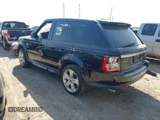 2012 Land Rover Range Rover Sport SC with VIN SALSH2E44CA745849, listed as a IAAI auction lot 41774987 with 137,933 mi miles. Bid and sale history available at carsss.com. Image 3.