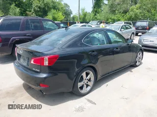 2011 Lexus IS 250 with VIN JTHBF5C25B5144973, listed as a IAAI auction lot 42722251 with 193,432 mi miles and . Bid and sale history available at DreamBid. Image 4.