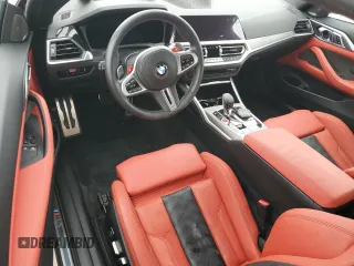 2023 BMW M4 Competition xDrive with VIN WBS43AZ03PCL67929, listed as a Copart auction lot 79606214 with 0 mi miles and Non Repairable. Bid and sale history available at carsss.com. Image 8.