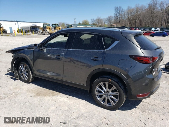 2020 Mazda CX-5 Grand Touring with VIN JM3KFADM4L0748126, listed as a Copart auction lot 50018615 with Not Provided miles and Salvage Title. Bid and sale history available at carsss.com. Image 2.