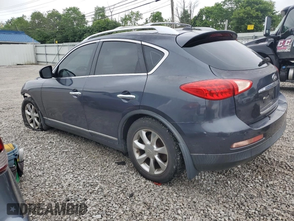 2008 Infiniti EX Journey z VIN JNKAJ09F18M361149, wystawiony jako Copart lot #58165245 z przebiegiem 119 430 mil mil oraz Szkoda całkowita • Salvage title. Historia ofert i sprzedaży dostępna na DreamBid. Obrazek 2.