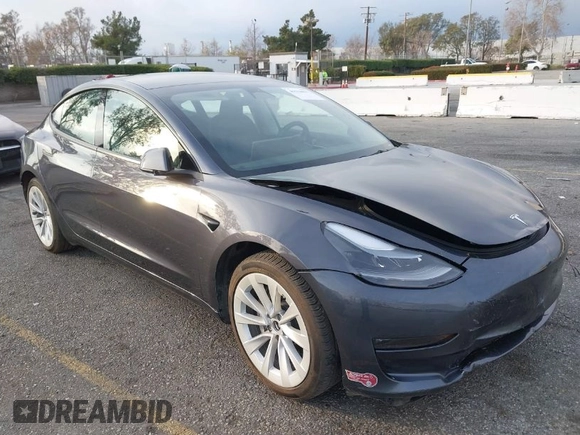 2023 Tesla Model 3 Long Range with VIN 5YJ3E1EB7PF681784, listed as a IAAI auction lot 41534837 with 20,882 mi miles and . Bid and sale history available at DreamBid. Image 1.