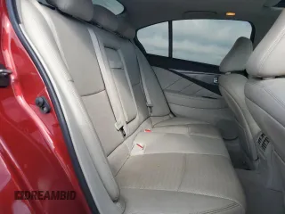 2014 Infiniti Q50 Sport with VIN JN1BV7AR6EM693711, listed as a Copart auction lot 64551895 with 124,843 mi miles and Salvage title. Bid and sale history available at DreamBid. Image 10.