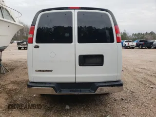 2017 Chevrolet Express Passenger LT z VIN 1GAZGPFFXH1281424, wystawiony jako Copart lot #43354815 z przebiegiem 110 227 mil mil oraz Szkoda całkowita • Salvage title. Historia ofert i sprzedaży dostępna na DreamBid. Obrazek 6.