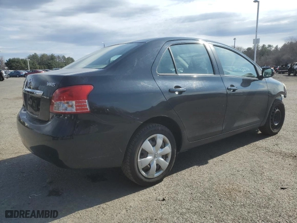 2008 Toyota Yaris with VIN JTDBT923X81230906, listed as a Copart auction lot 51189245 with 124,438 mi miles and Salvage Title. Bid and sale history available at carsss.com. Image 3.