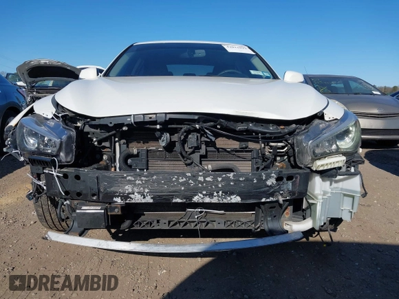 2019 Infiniti Q50 Luxe with VIN JN1EV7AR5KM594323, listed as a IAAI auction lot 42011023 with 68,235 mi miles and . Bid and sale history available at DreamBid. Image 6.