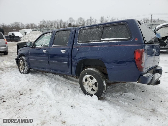2012 Chevrolet Colorado LT w/1LT with VIN 1GCDSCF99C8115687, listed as a Copart auction lot 88055635 with 121,969 mi miles and Salvage Title. Bid and sale history available at carsss.com. Image 2.