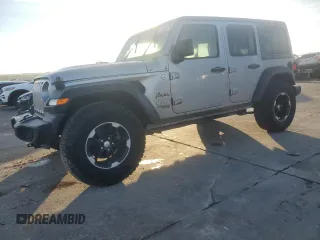 2018 Jeep Wrangler Unlimited Sport S z VIN 1C4HJXDG4JW137117, wystawiony jako Copart lot #83562574 z przebiegiem 140 986 mil mil oraz Tytuł czysty. Historia ofert i sprzedaży dostępna na DreamBid. Obrazek 1.