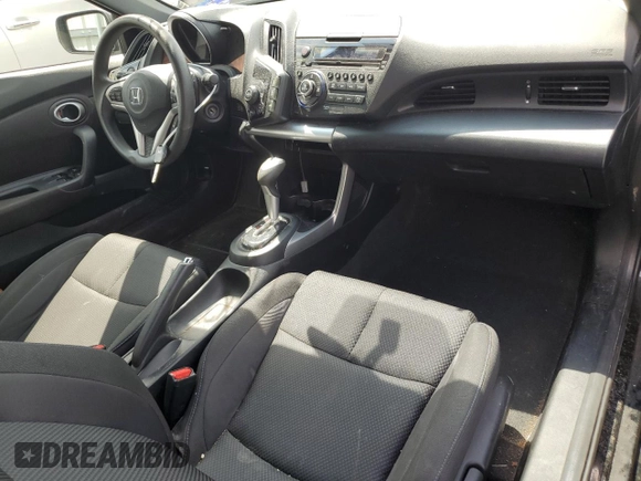 2012 Honda CR-Z with VIN JHMZF1D45CS004285, listed as a Copart auction lot 51217615 with 139,053 mi miles and Salvage title. Bid and sale history available at DreamBid. Image 8.