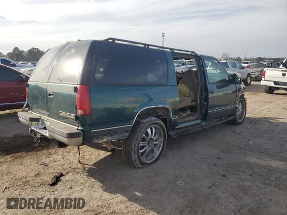 1999 Chevrolet Suburban with VIN 3GNEC16R6XG273420, listed as a Copart auction lot 48165625 with 246,150 mi miles and Salvage Title. Bid and sale history available at carsss.com. Image 3.