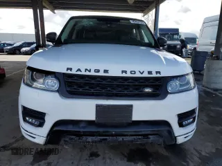 2016 Land Rover Range Rover Sport V6 HSE with VIN SALWR2VF0GA553625, listed as a Copart auction lot 49494755 with 105,557 mi miles and Clean Title. Bid and sale history available at carsss.com. Image 5.