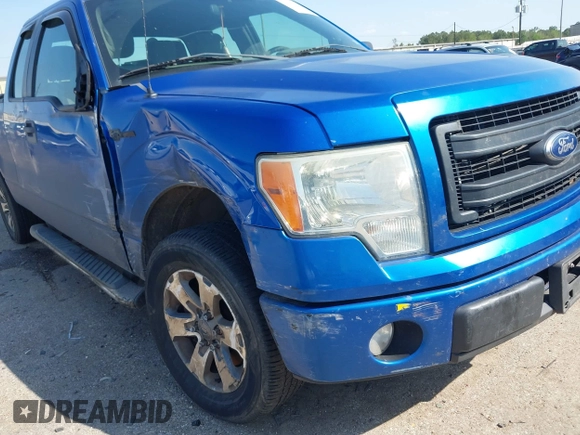 2013 Ford F-150 XL with VIN 1FTFX1CF1DFA73442, listed as a IAAI auction lot 41858345 with 127,993 mi miles. Bid and sale history available at carsss.com. Image 6.