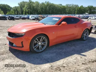 2019 Chevrolet Camaro 1LT with VIN 1G1FB1RS3K0116593, listed as a Copart auction lot 57731115 with 176,763 mi miles and Salvage title. Bid and sale history available at DreamBid. Image 1.