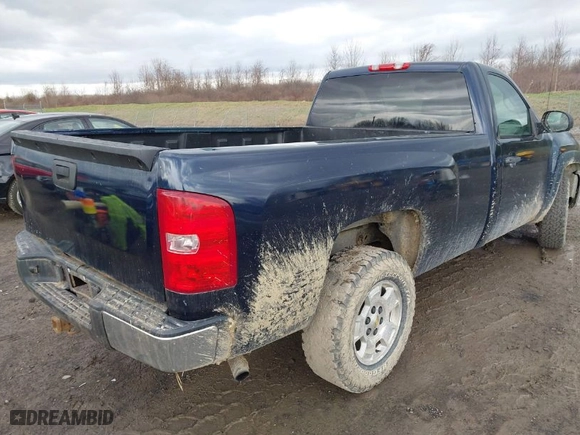 2009 Chevrolet Silverado 1500 Work Truck with VIN 1GCEK14C59Z127247, listed as a IAAI auction lot 41960753 with 128,360 mi miles. Bid and sale history available at carsss.com. Image 4.