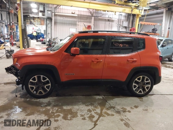 2016 Jeep Renegade Latitude with VIN ZACCJABT1GPD63452, listed as a IAAI auction lot 41481749 with 97,246 mi miles and . Bid and sale history available at DreamBid. Image 15.