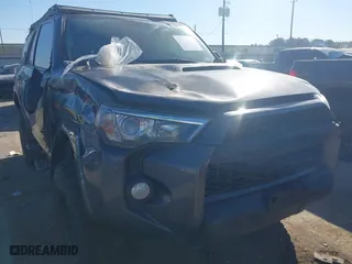 2019 Toyota 4Runner SR5 with VIN JTEBU5JR4K5672331, listed as a IAAI auction lot 41406698 with 81,623 mi miles. Bid and sale history available at carsss.com. Image 1.
