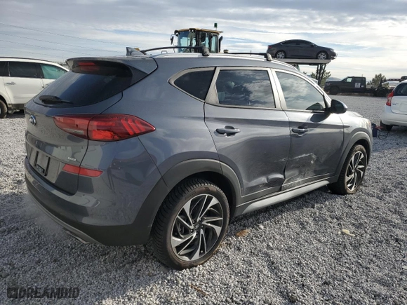 2021 Hyundai Tucson Sport with VIN KM8J3CAL3MU389264, listed as a Copart auction lot 78488624 with 22,299 mi miles and Salvage Title. Bid and sale history available at carsss.com. Image 3.