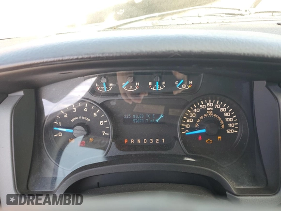 2013 Ford F-150 XL with VIN 1FTMF1CM2DFA80859, listed as a Copart auction lot 51670165 with 57,671 mi miles and Salvage title. Bid and sale history available at DreamBid. Image 9.
