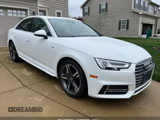 2017 Audi A4 Premium Plus with VIN WAUENAF49HN010111, listed as a IAAI auction lot 41989424 with 86,530 mi miles. Bid and sale history available at carsss.com. Image 1.