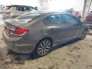 2015 Honda Civic EX-L with VIN 2HGFB2F96FH515130, listed as a IAAI auction lot 41624438 with 180,891 mi miles and . Bid and sale history available at DreamBid. Image 4.