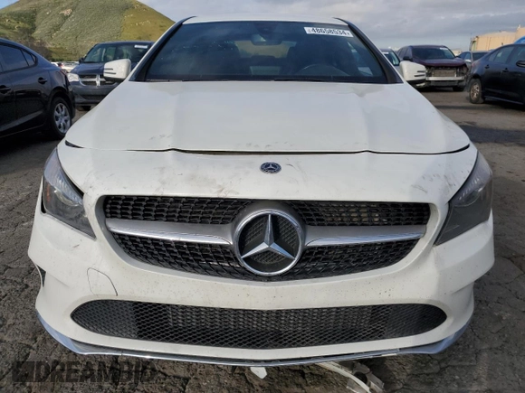 2018 Mercedes-Benz CLA 250 with VIN WDDSJ4EB2JN607907, listed as a Copart auction lot 48658534 with 118,705 mi miles and . Bid and sale history available at DreamBid. Image 5.