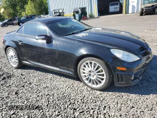 2007 Mercedes-Benz SLK-Class 5.5L AMG with VIN WDBWK73F67F150682, listed as a Copart auction lot 69413164 with 109,198 mi miles and Salvage Title. Bid and sale history available at carsss.com. Image 4.